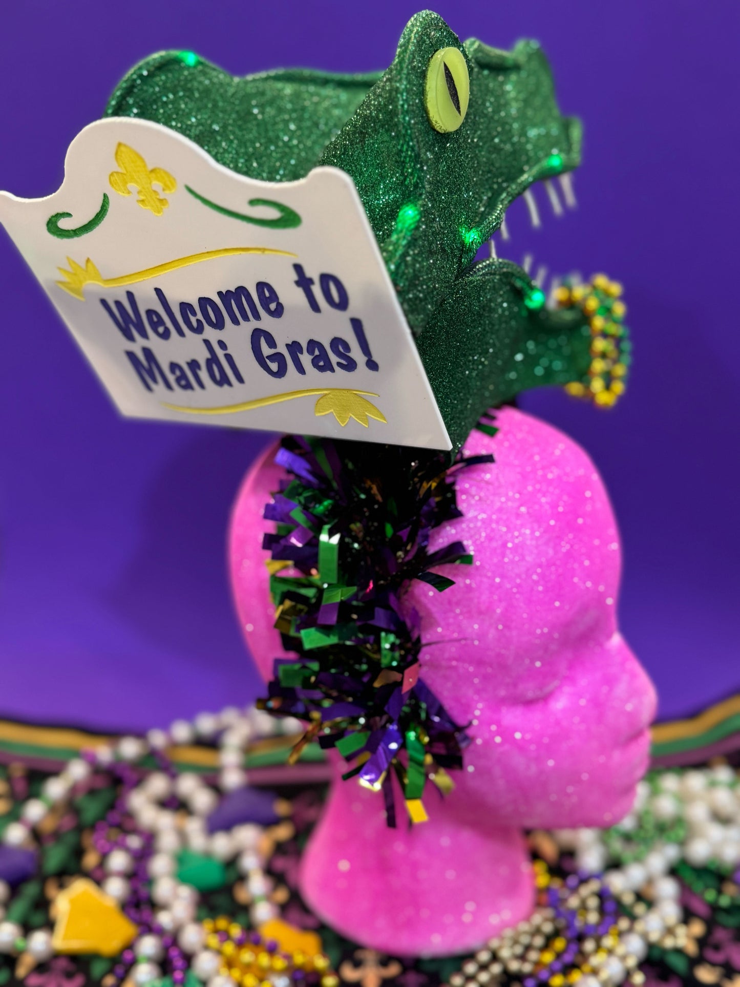 Workshop: Mardi Gator Headpiece Workshop 2/5/25