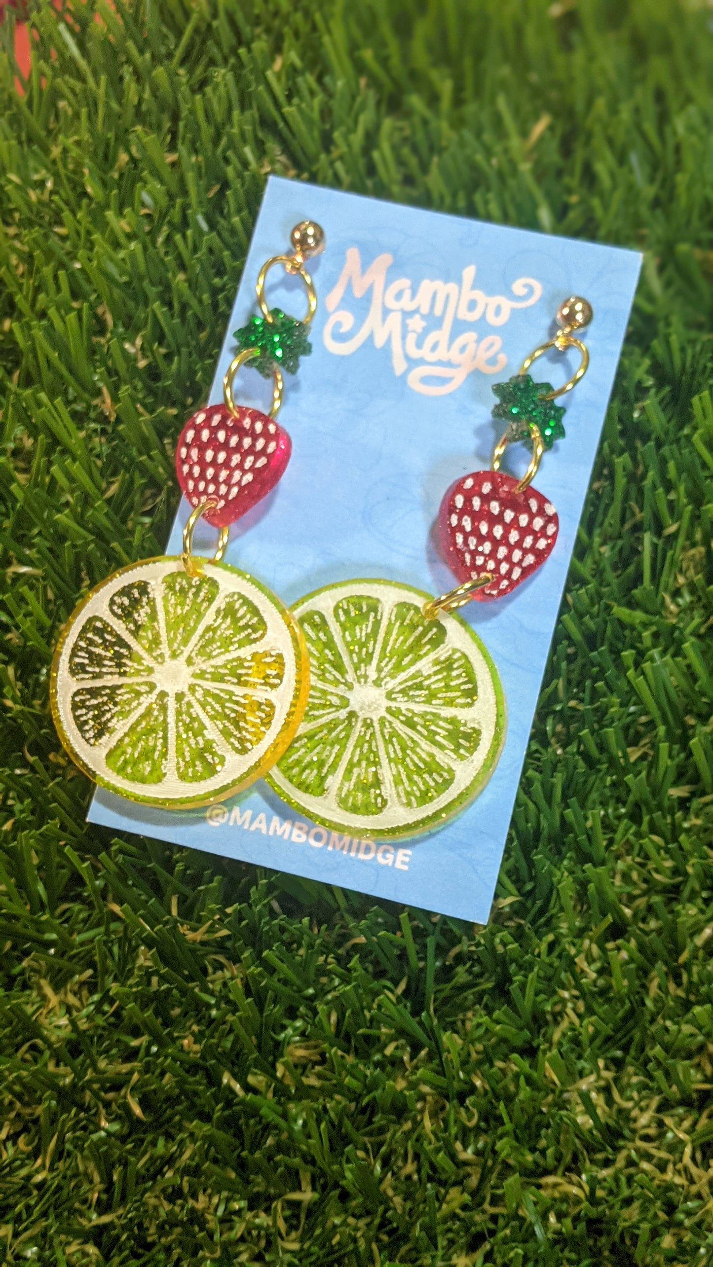 Strawberry Lemonade Earrings