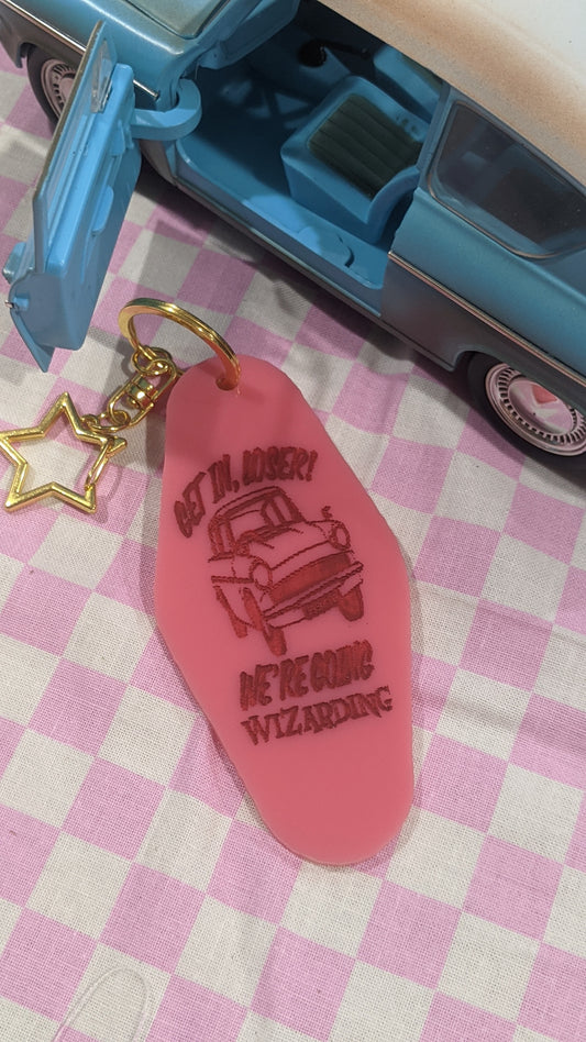 "Going Wizarding" Keychain