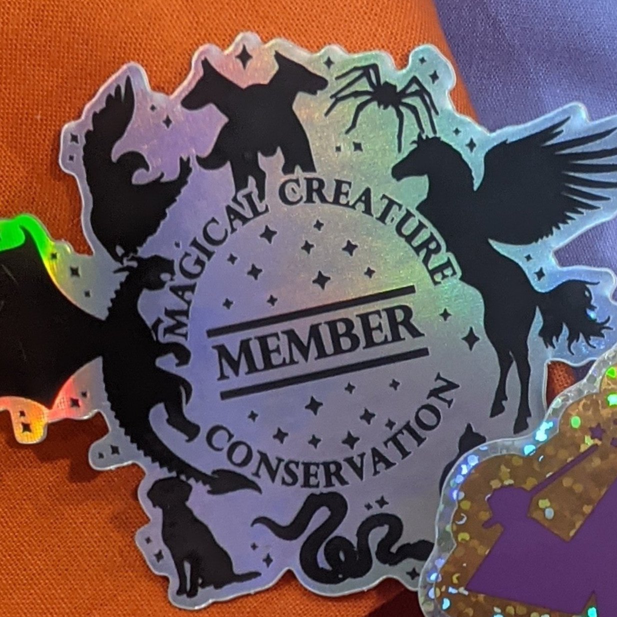 "Magical Creature Conservation Member" Sticker