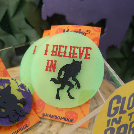 I believe in Rougarou Pin