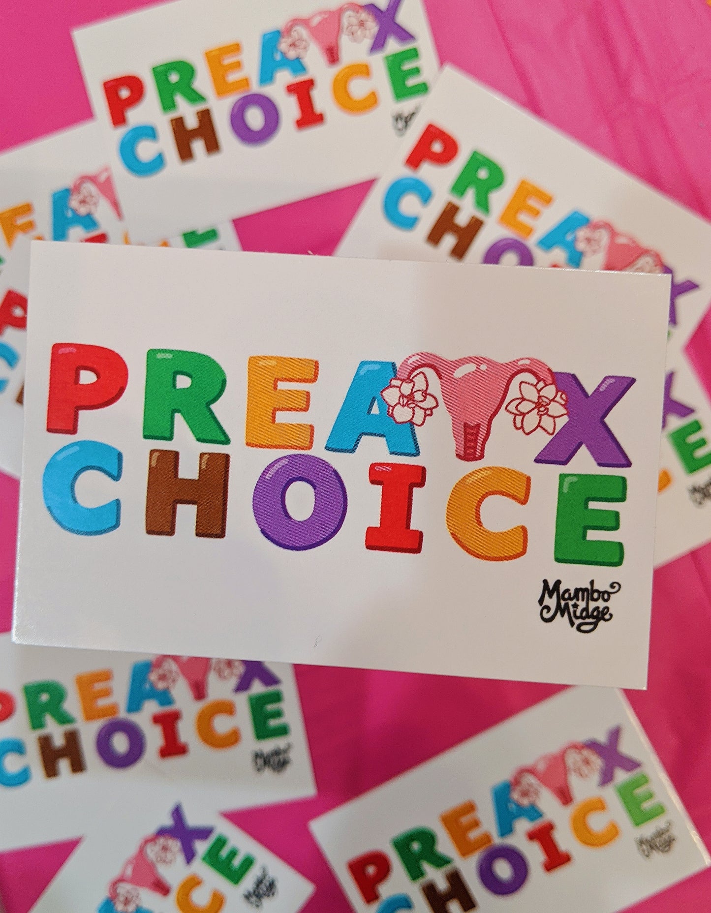 "Preaux Choice" Sticker