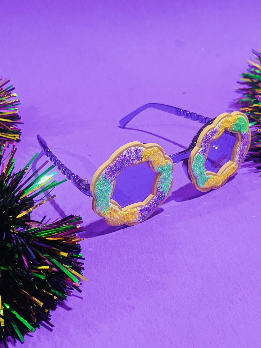 King Cake Sunglasses