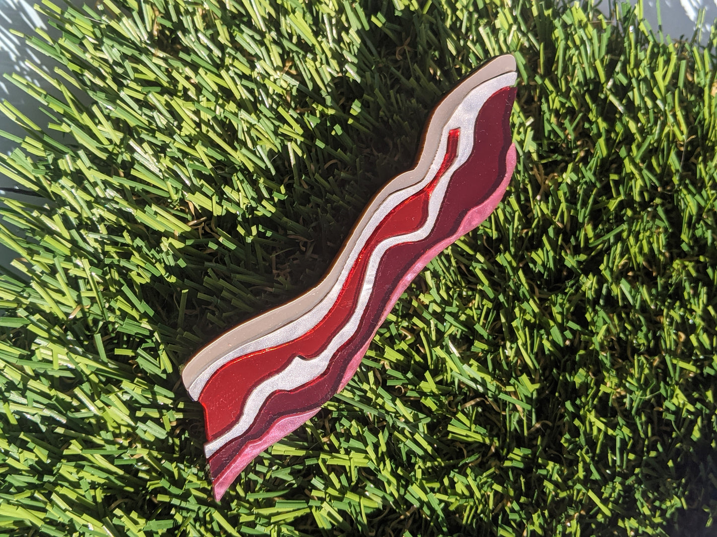 Bacon Hair Clip