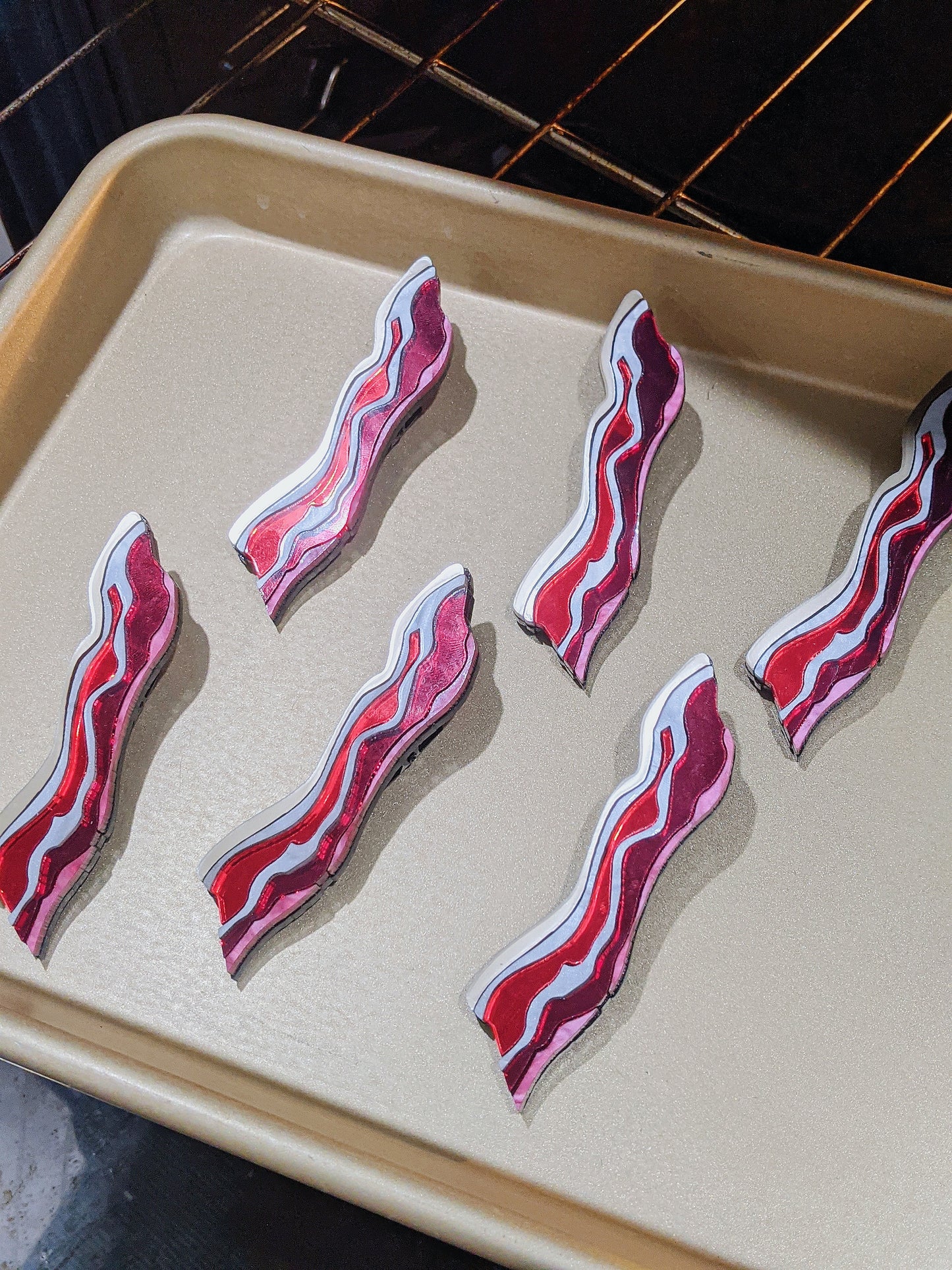 Bacon Hair Clip